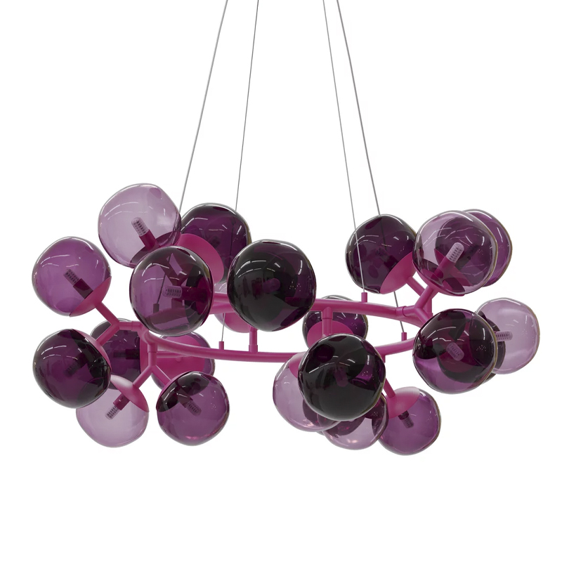 Люстра Wild Grape Розовый Фиолетовый в Брянске | Loft Concept 