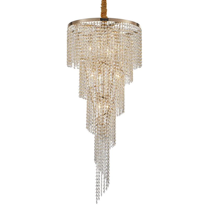 Хрустальная люстра Crystal Art Bronze D45 см Бронзовый Прозрачный Хрустальная люстра Crystal Art Bronze D45 см Бронзовый Прозрачный в Брянске | Loft Concept