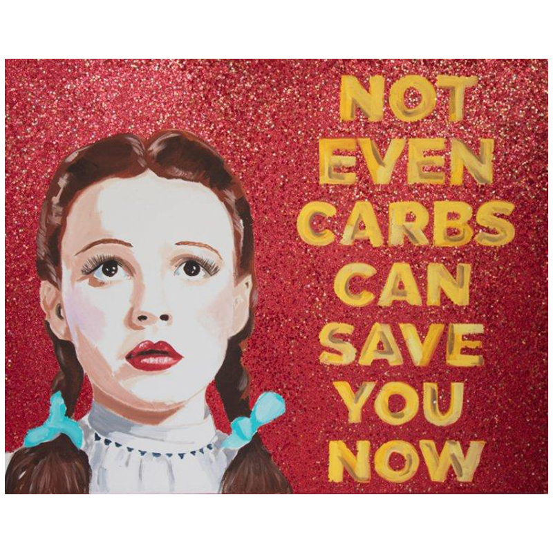 Картина “Not Even Carbs Can Save You Now” Мульти Картина “Not Even Carbs Can Save You Now” Мульти в Брянске | Loft Concept
