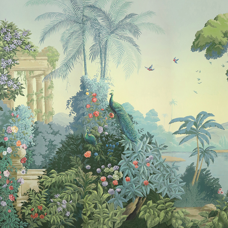 Обои ручная роспись Paradise Lost Celeste on scenic paper Обои ручная роспись Paradise Lost Celeste on scenic paper в Брянске | Loft Concept
