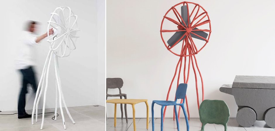 Торшер Clay Fan Medium Maarten Baas Торшер Clay Fan Medium Maarten Baas - Loft-Concept в Брянске