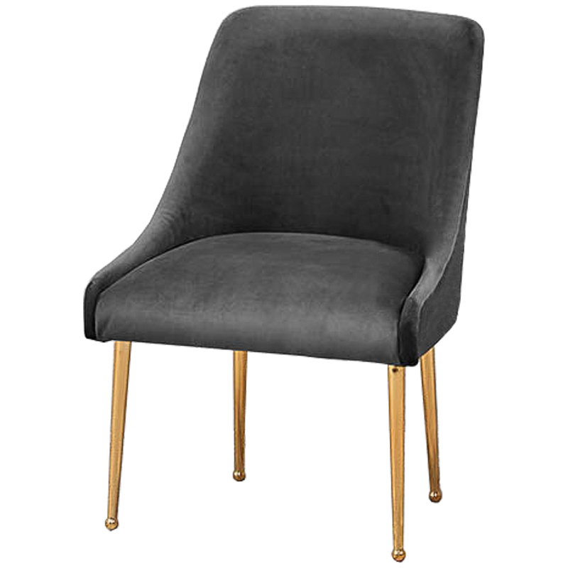 Стул Gormal Stool grey Серый Золотой Стул Gormal Stool grey Серый Золотой в Брянске | Loft Concept