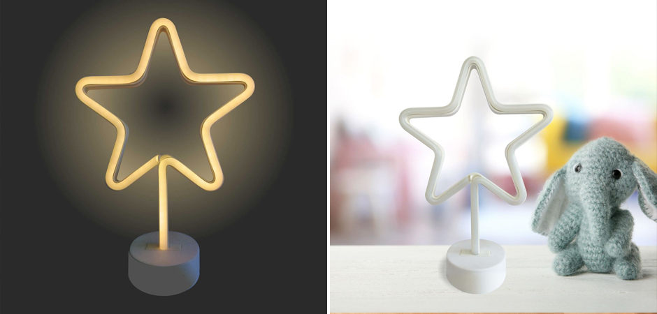 Неоновая настольная лампа Night Star - Loft-Concept в Брянске