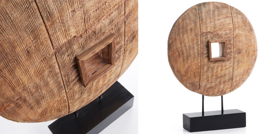 Колесо на подставке Wooden Wheel Колесо на подставке Wooden Wheel - Loft-Concept в Брянске