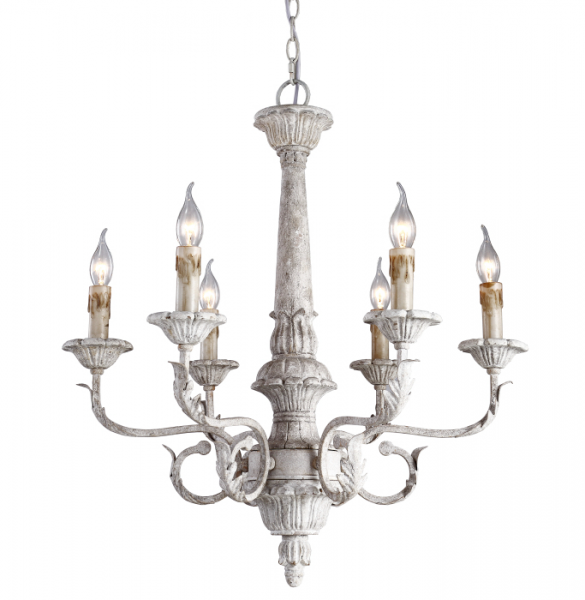 Люстра Monogram Chandelier Серый Люстра Monogram Chandelier Серый в Брянске | Loft Concept