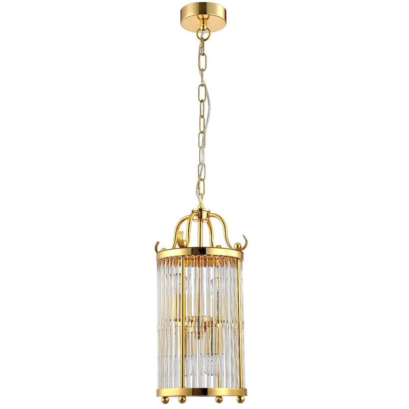 Подвесной светильник Gorden Gold Hanging Lamp Золотой Прозрачное Стекло Подвесной светильник Gorden Gold Hanging Lamp Золотой Прозрачное Стекло в Брянске | Loft Concept