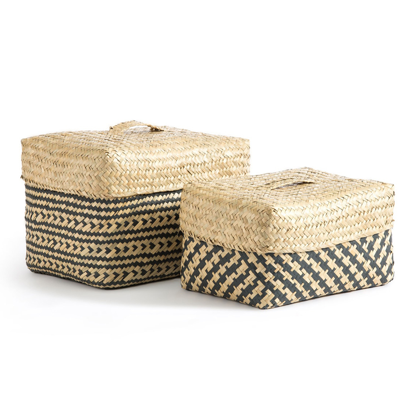 Комплект плетеных корзин Wicker Baskets Комплект плетеных корзин Wicker Baskets в Брянске | Loft Concept