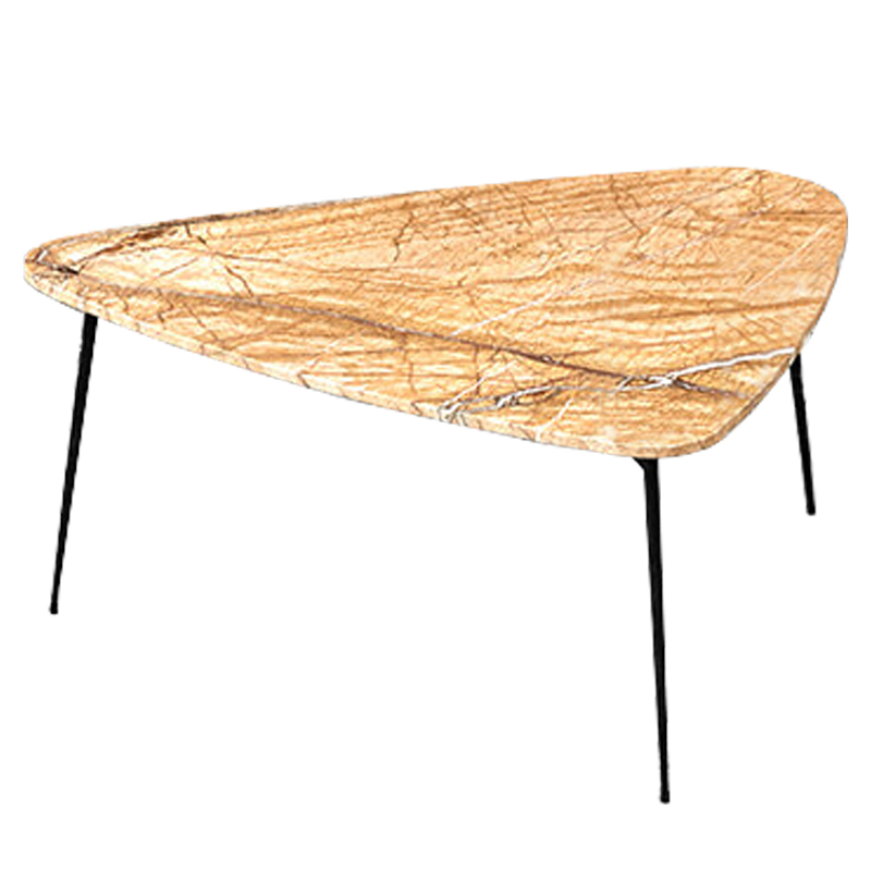 Кофейный столик Caramel Crust Coffee Table Карамель Черный Кофейный столик Caramel Crust Coffee Table Карамель Черный в Брянске | Loft Concept