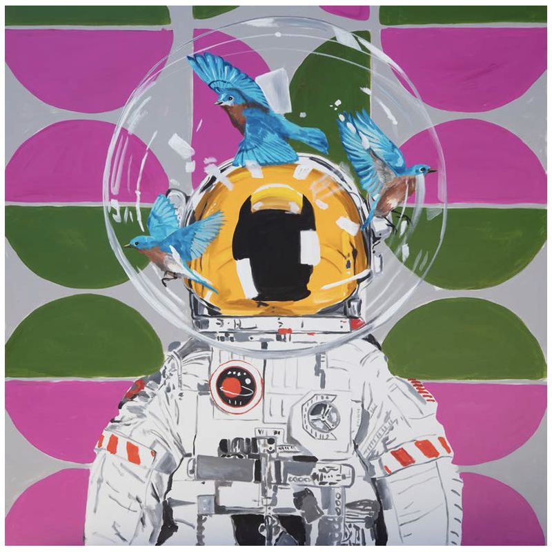 Картина Astronaut on My Own Planet Мульти Картина Astronaut on My Own Planet Мульти в Брянске | Loft Concept