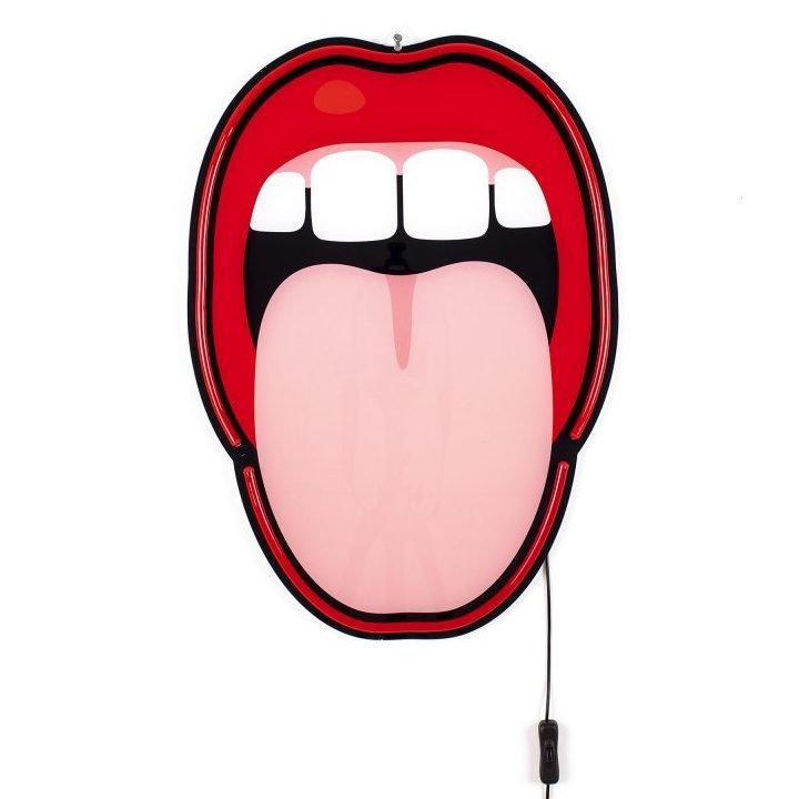 Бра Seletti Led Lamp Tongue Красный в Брянске | Loft Concept 