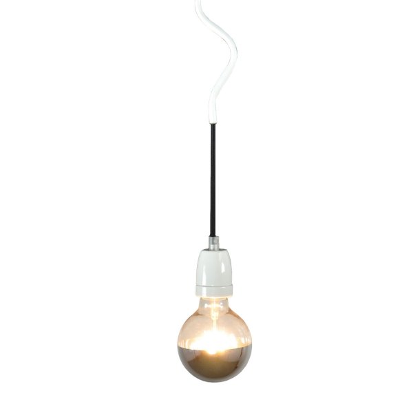 Подвесной светильник Spinner Bulb White Белый в Брянске | Loft Concept 