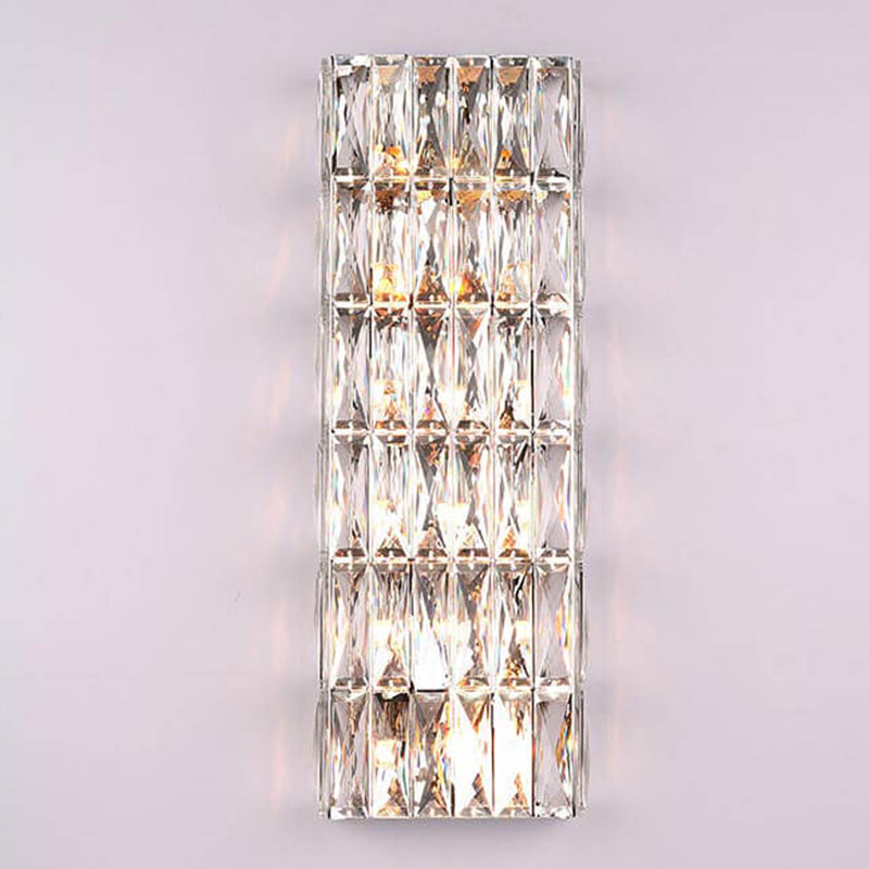 Бра Crystal Regena Chrome Wall Lamp 12 Хром Прозрачный (Transparent) Бра Crystal Regena Chrome Wall Lamp 12 Хром Прозрачный (Transparent) в Брянске | Loft Concept