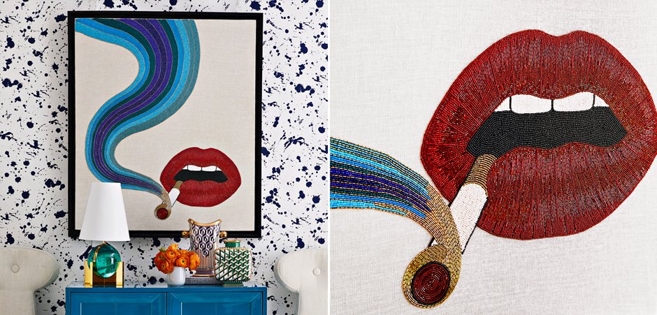 Smolder Beaded Wall Art панно из бисера Smolder Beaded Wall Art панно из бисера - Loft-Concept в Брянске