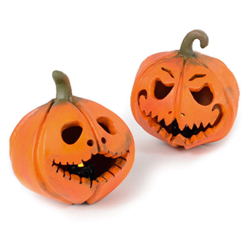 Аксессуар для Хэллоуина Two Pumpkins set 1 Оранжевый Зеленый Аксессуар для Хэллоуина Two Pumpkins set 1 Оранжевый Зеленый в Брянске | Loft Concept