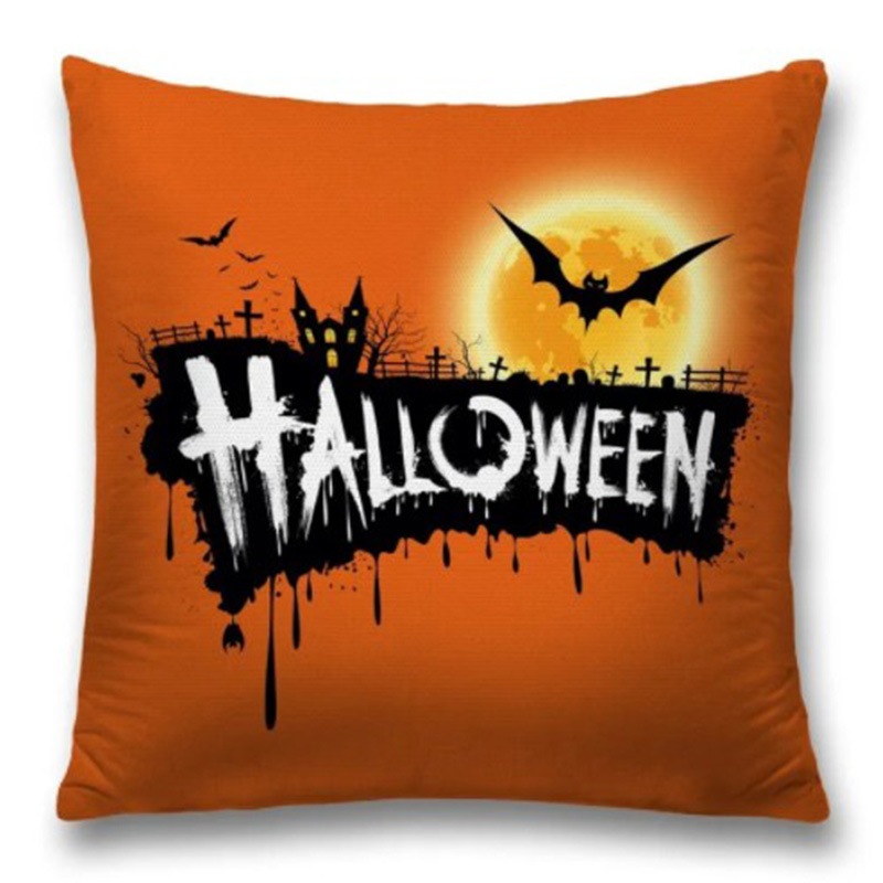 Подушка Halloween Оранжевый Черный Подушка Halloween Оранжевый Черный в Брянске | Loft Concept