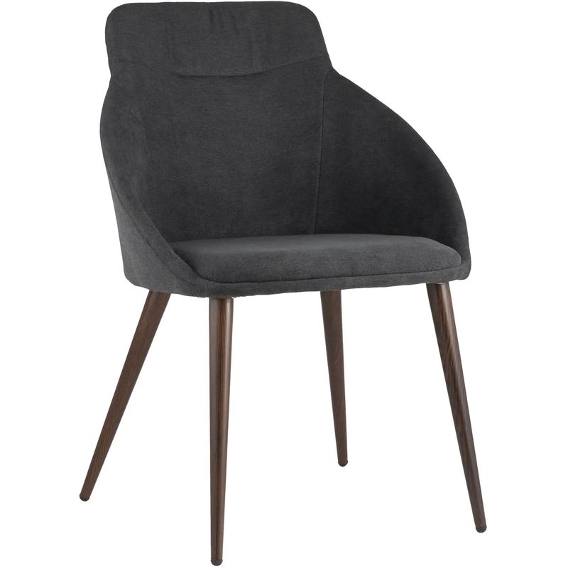 Стул Queenie Chair Серый Цвет Серый Коричневый Стул Queenie Chair Серый Цвет Серый Коричневый в Брянске | Loft Concept