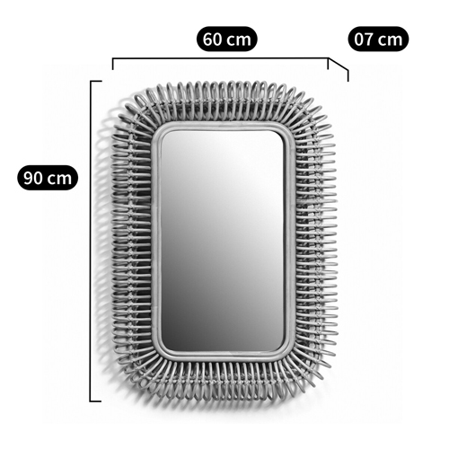 Зеркало из ротанга WICKER MIRROR Зеркало из ротанга WICKER MIRROR в Брянске