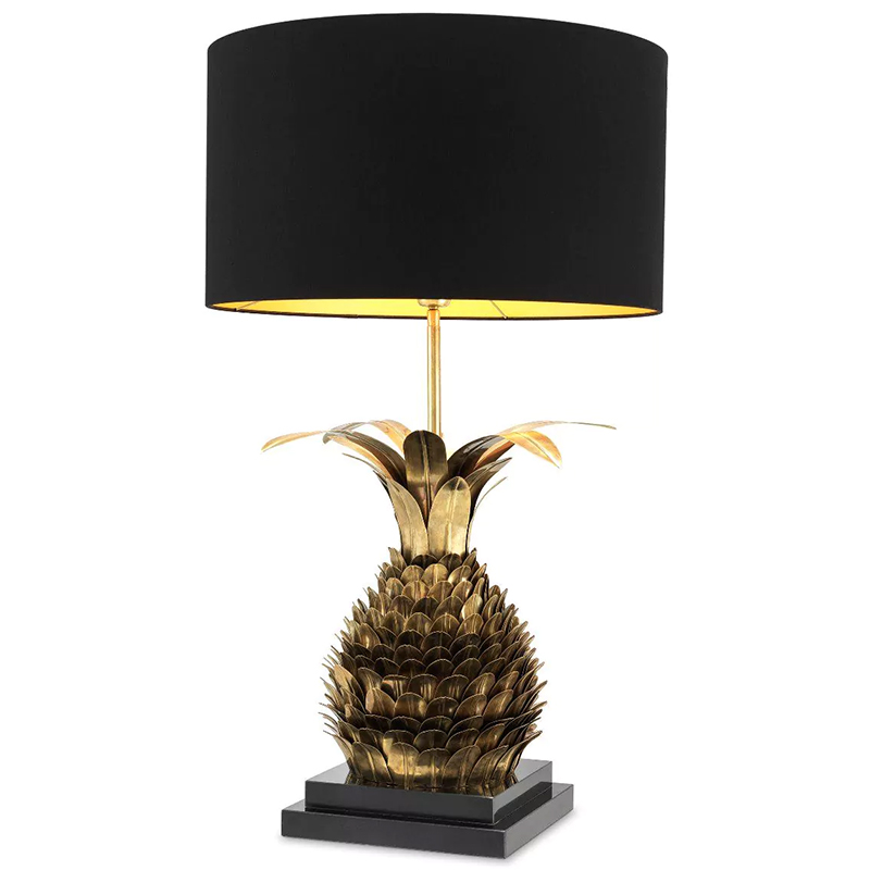Настольная лампа Eichholtz Table Lamp Ananas Черный Латунь Винтажная латунь Настольная лампа Eichholtz Table Lamp Ananas Черный Латунь Винтажная латунь в Брянске | Loft Concept