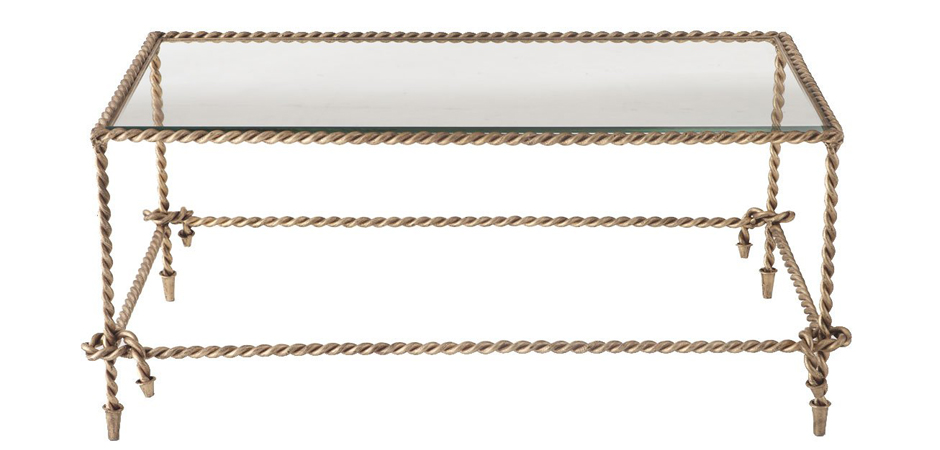Кофейный стол Golden pigtail Кофейный стол Golden pigtail - Loft-Concept в Брянске