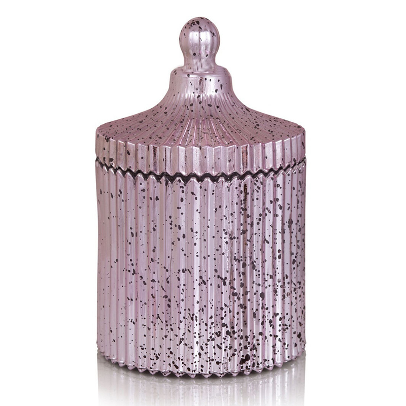 Ваза Glass Vessel With Lid розовая Розовый Ваза Glass Vessel With Lid розовая Розовый в Брянске | Loft Concept