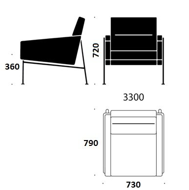 Кресло 3300 series Easy chair в Брянске