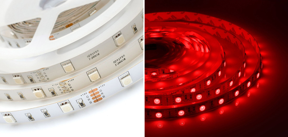 Светодиодная лента 7,2W/m 30LED/m 5050SMD разноцветная 3M - Loft-Concept в Брянске