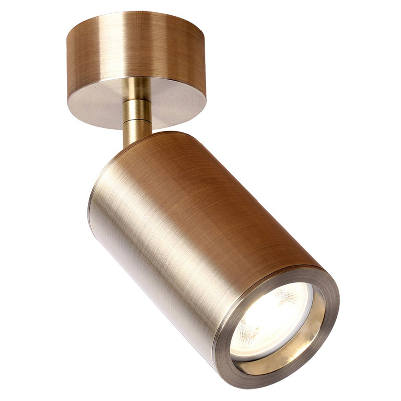 Накладной поворотный спот Modern Spot Brass Латунь Накладной поворотный спот Modern Spot Brass Латунь в Брянске | Loft Concept