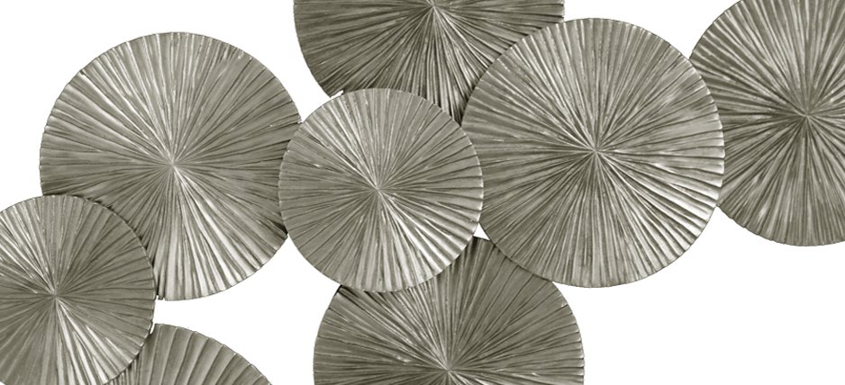Арт-объект Apollo Silver Wall Plaque Disc Арт-объект Apollo Silver Wall Plaque Disc - Loft-Concept в Брянске