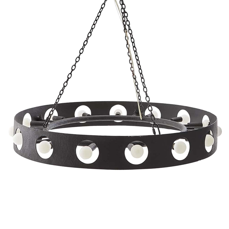 Люстра Arteriors REDONDO CHANDELIER Черный Люстра Arteriors REDONDO CHANDELIER Черный в Брянске | Loft Concept