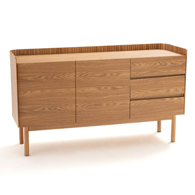 Комод в скандинавском стиле Linnea Chest of Drawers Светлый дуб Темный дуб Комод в скандинавском стиле Linnea Chest of Drawers Светлый дуб Темный дуб в Брянске | Loft Concept
