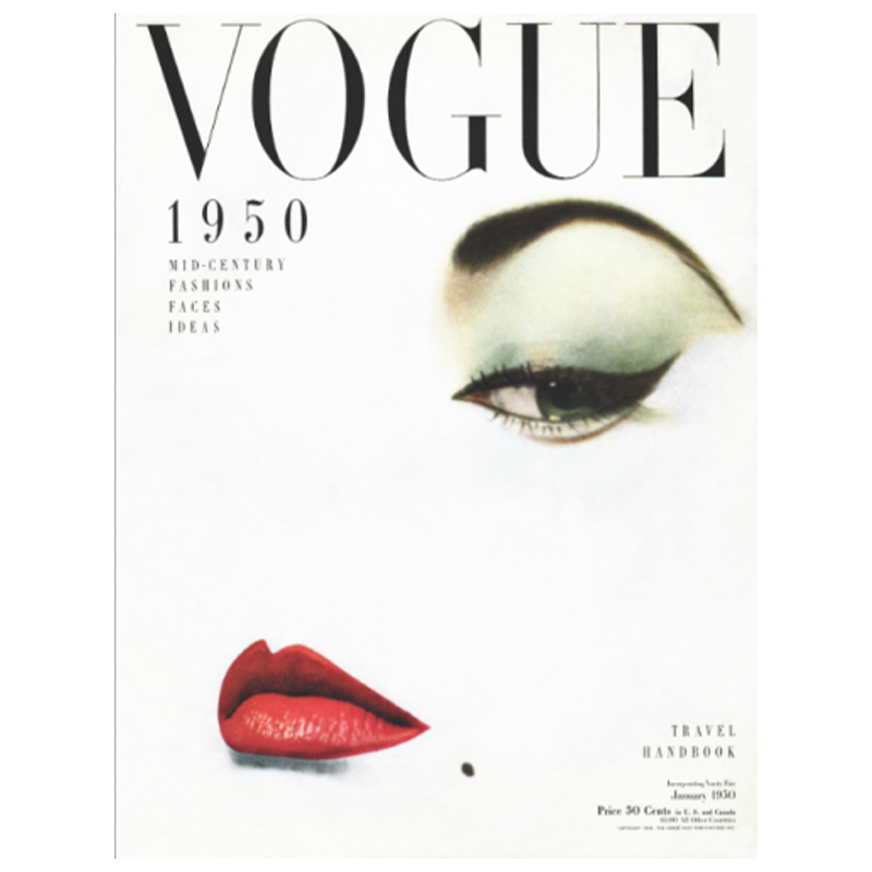 Постер Vogue Cover 1950 January Постер Vogue Cover 1950 January в Брянске | Loft Concept