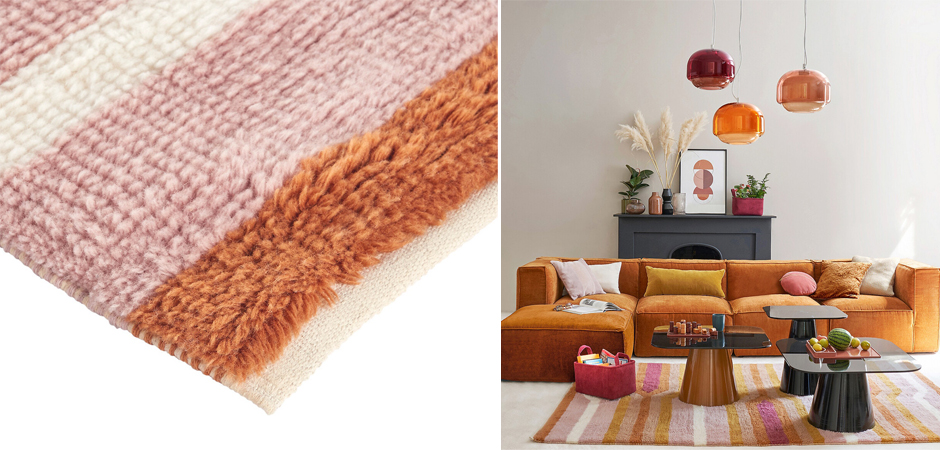 Ковер Multicolored Carpet 80% шерсть 20% хлопок Ковер Multicolored Carpet 80% шерсть 20% хлопок - Loft-Concept в Брянске
