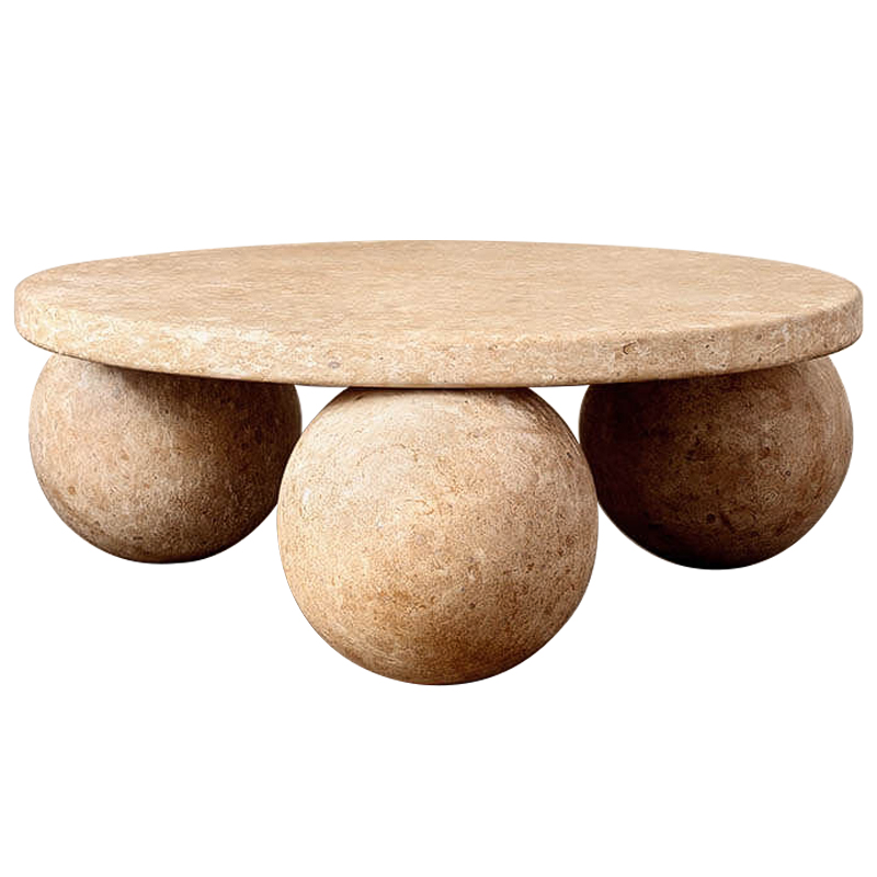 Журнальный стол дизайн Kelly Wearstler Morro Coffee Table Коричневый Журнальный стол дизайн Kelly Wearstler Morro Coffee Table Коричневый в Брянске | Loft Concept