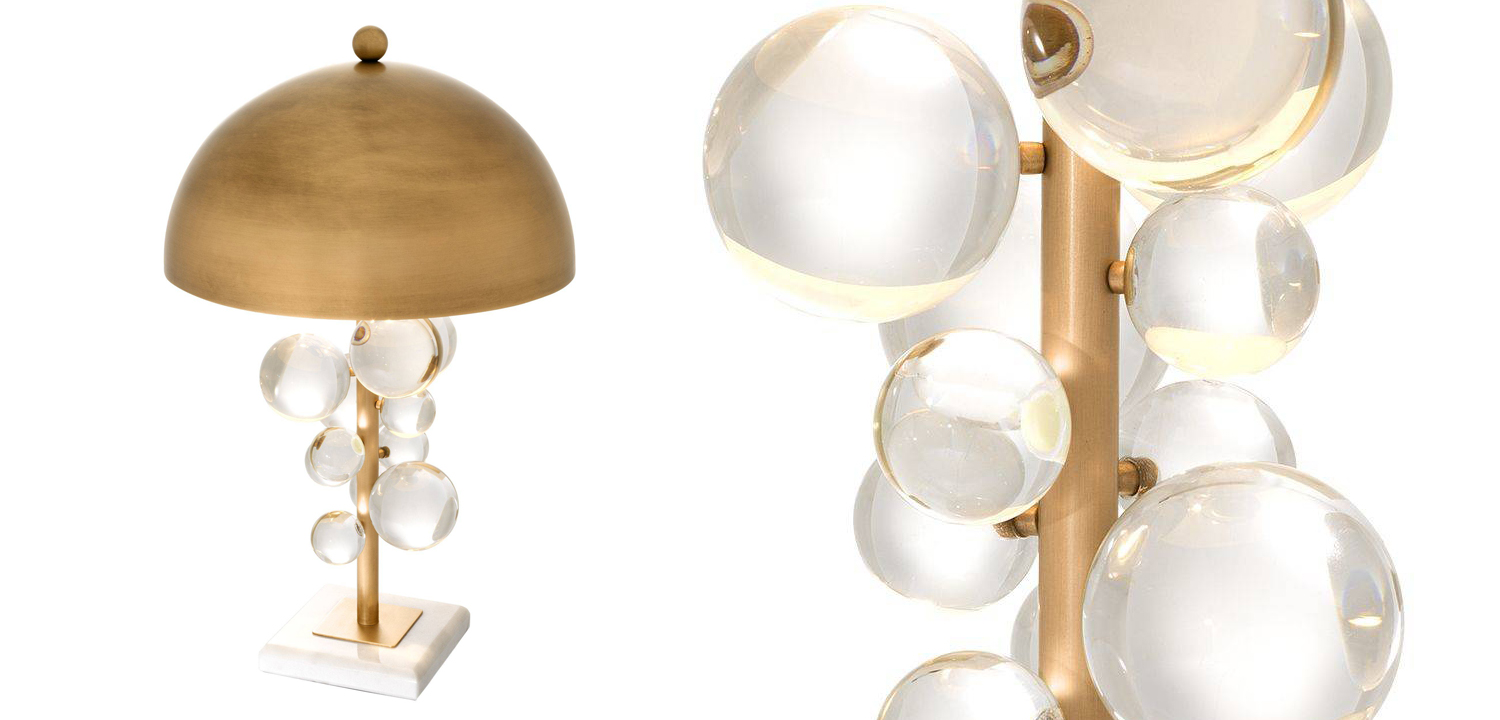 Настольная лампа Eichholtz Table Lamp Floral - фото