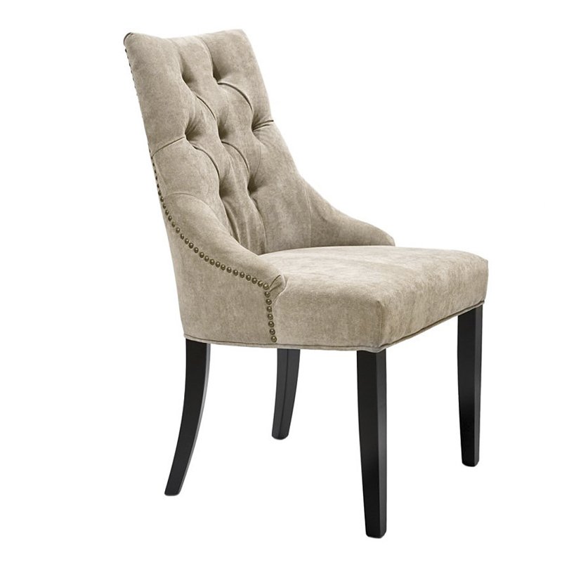 Стул Cozy Beige Chair Коричневый Бежевый Стул Cozy Beige Chair Коричневый Бежевый в Брянске | Loft Concept
