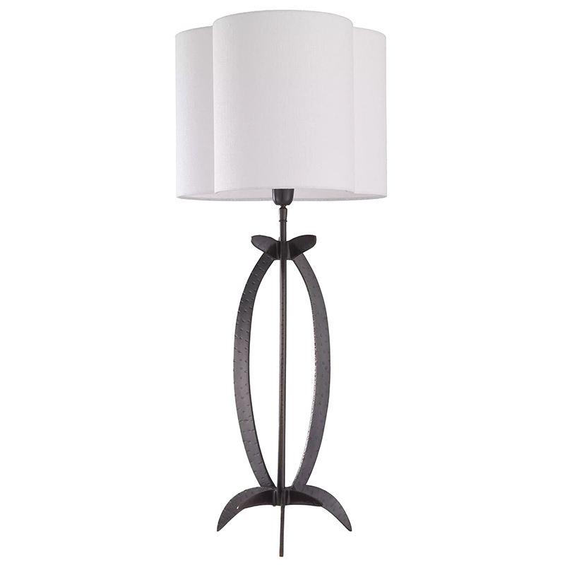 Настольная лампа Eichholtz Table Lamp Luciano Черный Белый Настольная лампа Eichholtz Table Lamp Luciano Черный Белый в Брянске | Loft Concept