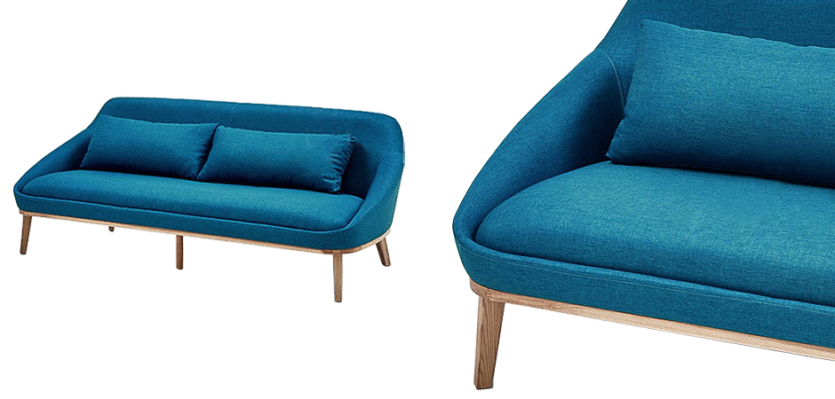 Двухместный диван Sea Basin Sofa Двухместный диван Sea Basin Sofa - Loft-Concept в Брянске
