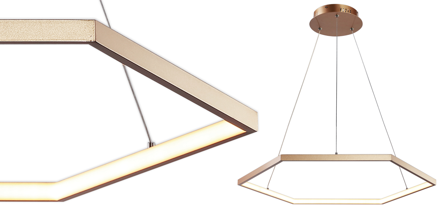 Люстра Hexagon Horizontal - фото