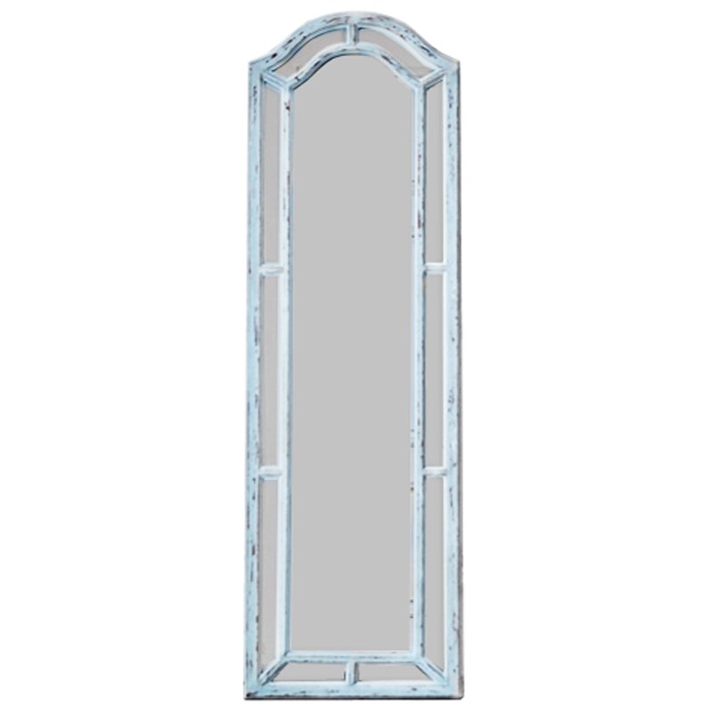 Напольное зеркало Carlotta Light Blue Винтажный голубой Напольное зеркало Carlotta Light Blue Винтажный голубой в Брянске | Loft Concept
