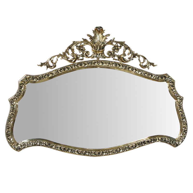 Зеркало настенное в бронзовой раме Royal Gold Mirrors Золотой Зеркало настенное в бронзовой раме Royal Gold Mirrors Золотой в Брянске | Loft Concept