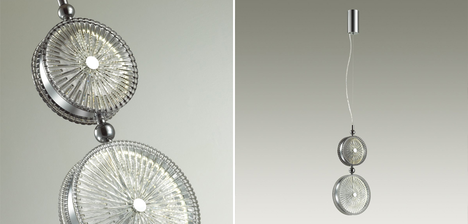 Подвесной светодиодный светильник Peony Grey  - Loft-Concept в Брянске