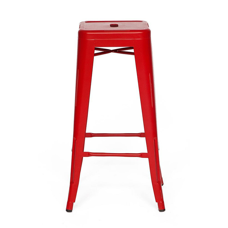 Барный стул Tolix red metal Красный Барный стул Tolix red metal Красный в Брянске | Loft Concept