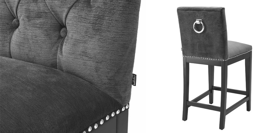 Полубарный стул Eichholtz Counter Stool Domino Полубарный стул Eichholtz Counter Stool Domino - Loft-Concept в Брянске