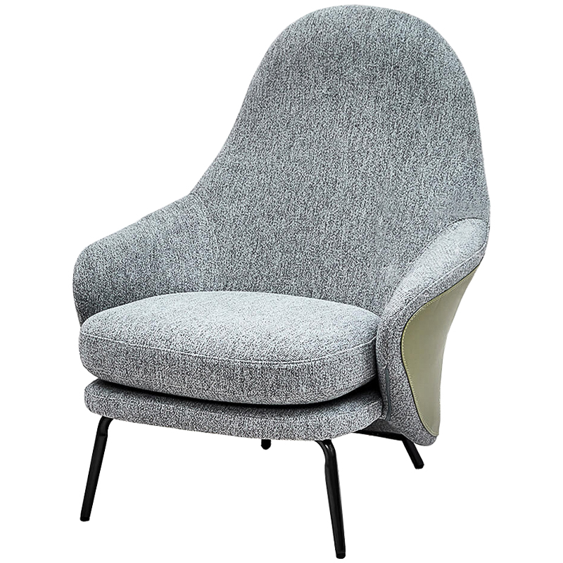 Кресло Alamea Chair Черный Серый Зеленый шалфей Кресло Alamea Chair Черный Серый Зеленый шалфей в Брянске | Loft Concept