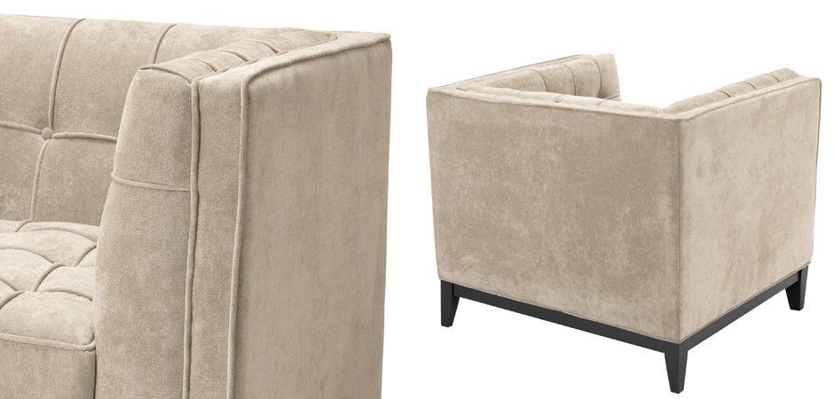 Кресло Eichholtz Chair Aldgate Greige Кресло Eichholtz Chair Aldgate Greige - Loft-Concept в Брянске