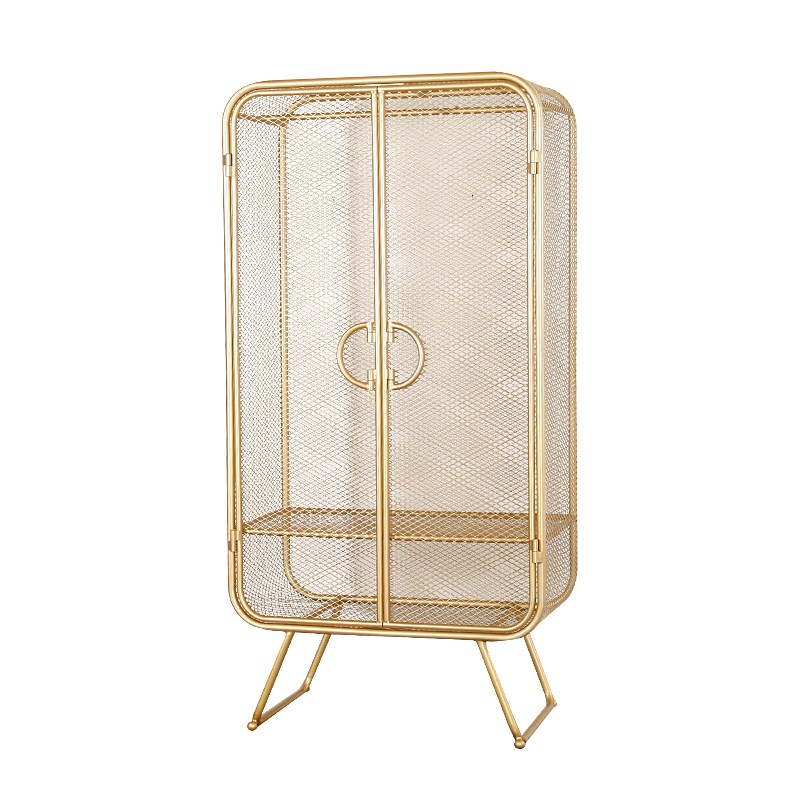 Шкаф Rhombic Grid Wardrobe Gold Золотой Шкаф Rhombic Grid Wardrobe Gold Золотой в Брянске | Loft Concept
