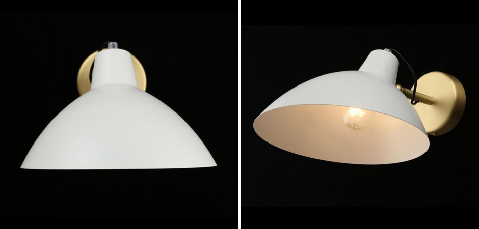 Бра с белым матовым плафоном Retro Light Бра с белым матовым плафоном Retro Light - Loft-Concept в Брянске