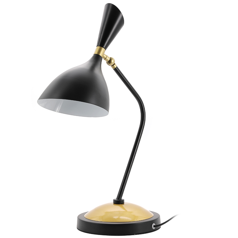Настольная лампа Duke Table Lamp Черный Золотой Настольная лампа Duke Table Lamp Черный Золотой в Брянске | Loft Concept