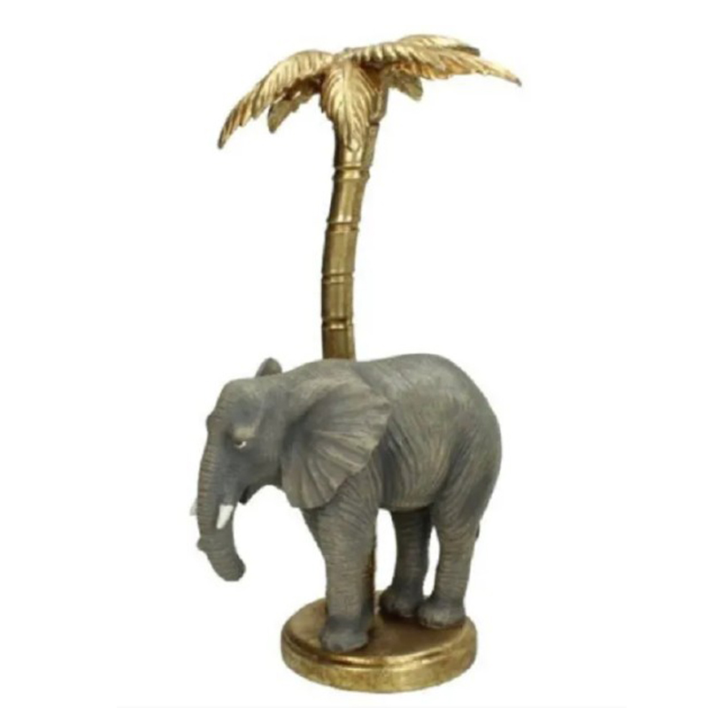 Подсвечник Elephant Серый Золотой Подсвечник Elephant Серый Золотой в Брянске | Loft Concept