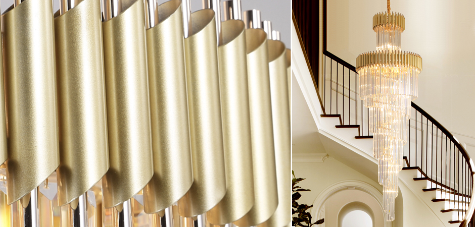 Люстра Empire Large Cascading Chandelier Gold Rectangular Crystal Люстра Empire Large Cascading Chandelier Gold Rectangular Crystal - Loft-Concept в Брянске